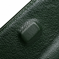 Le Croco — Portefeuille cuir verni effet crocodile