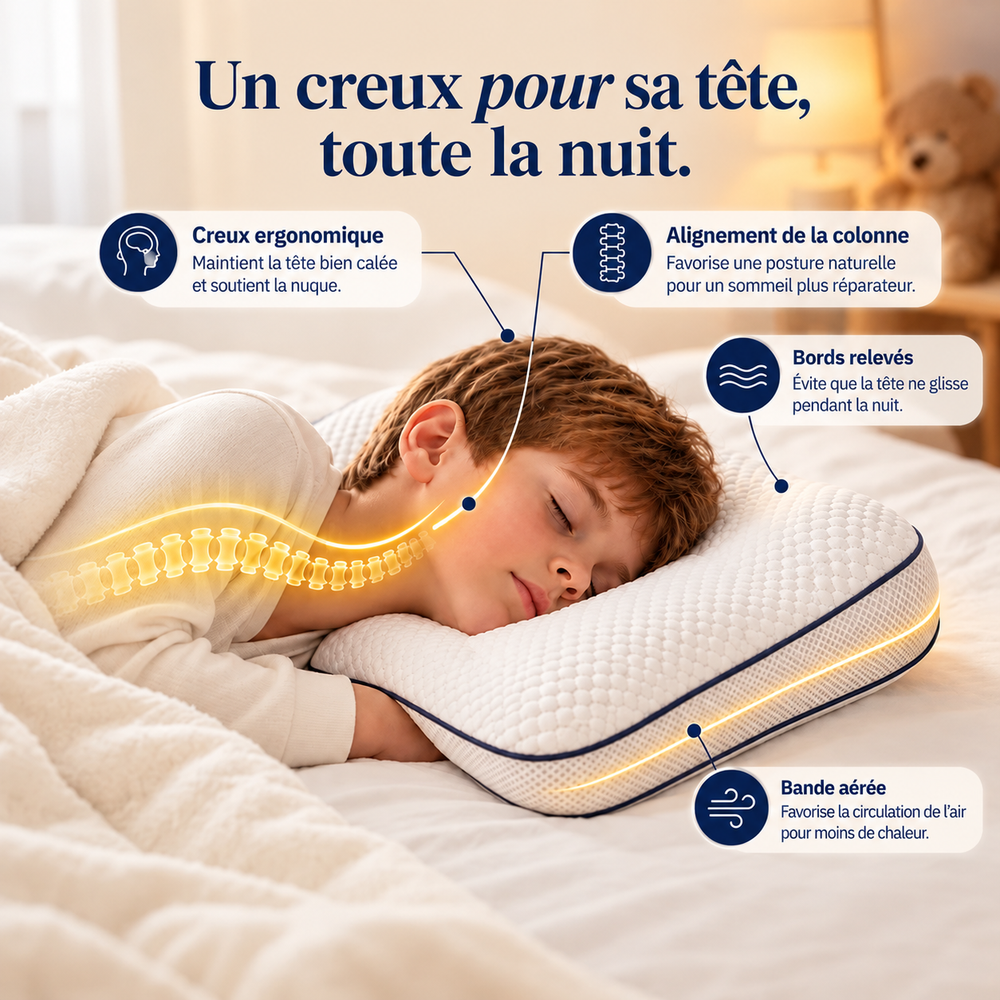Oreiller enfant Velin