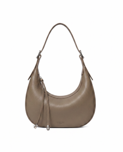 Le Croissant  — Sac hobo cuir ivoire