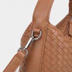 Le Tressé — Sac à main en cuir véritable