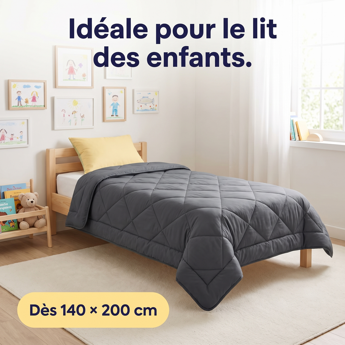Velin — Housse de Couette 2-en-1